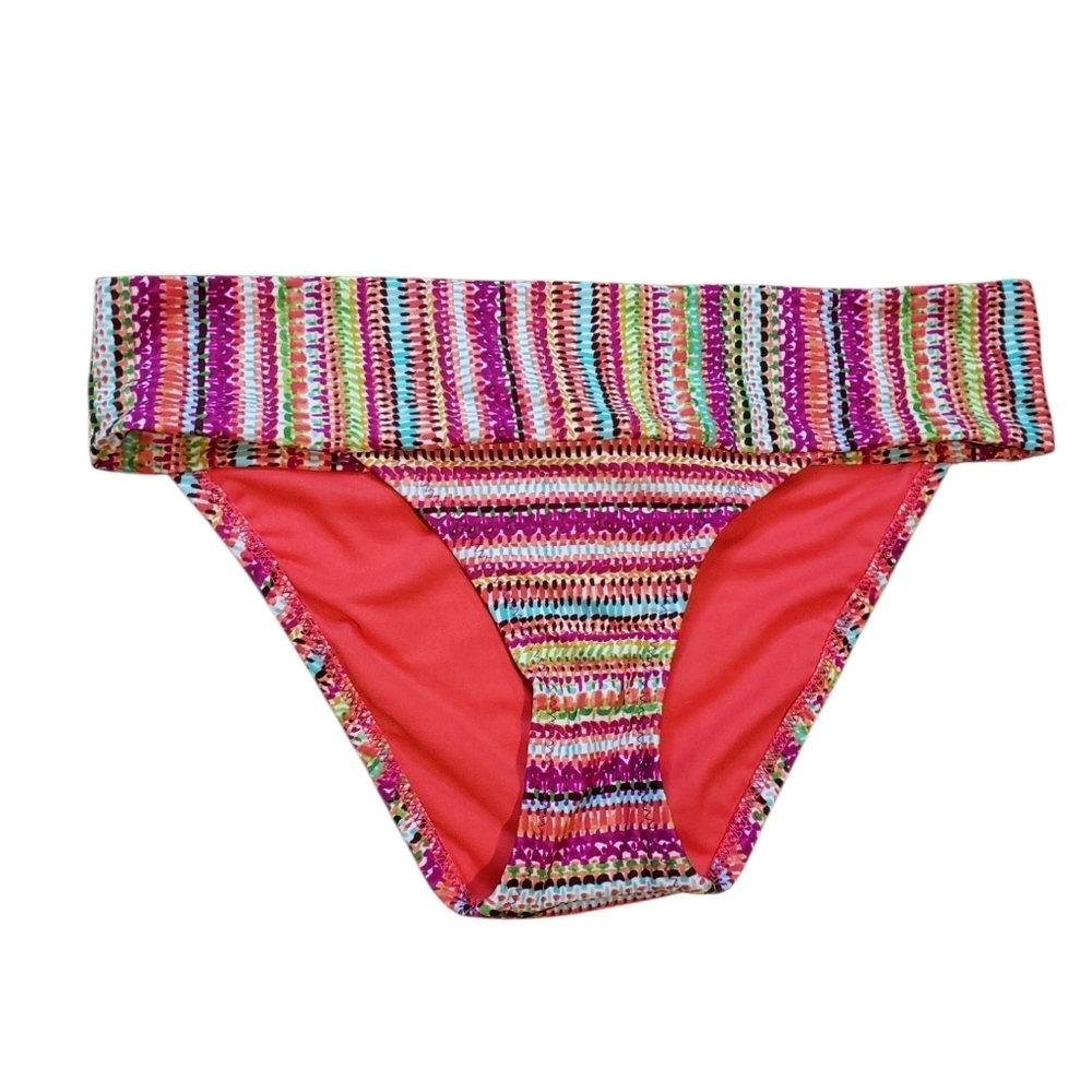 Mossimo Striped Bikini Bottoms NEW Small